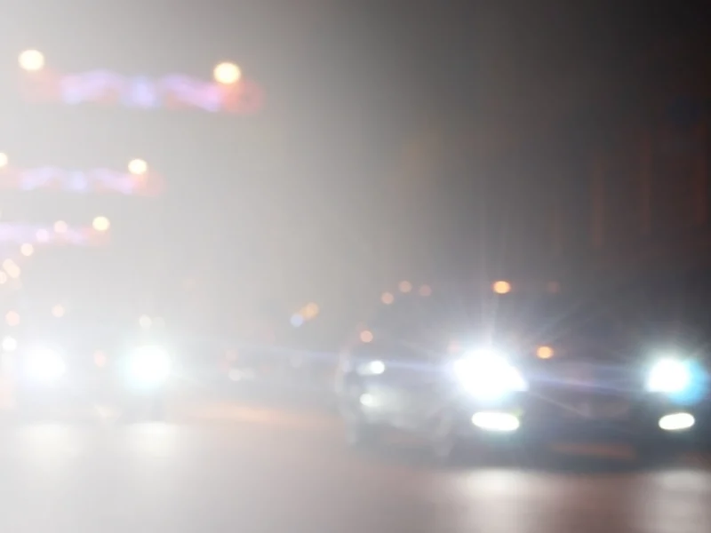 des voitures avec des anti brouillard
