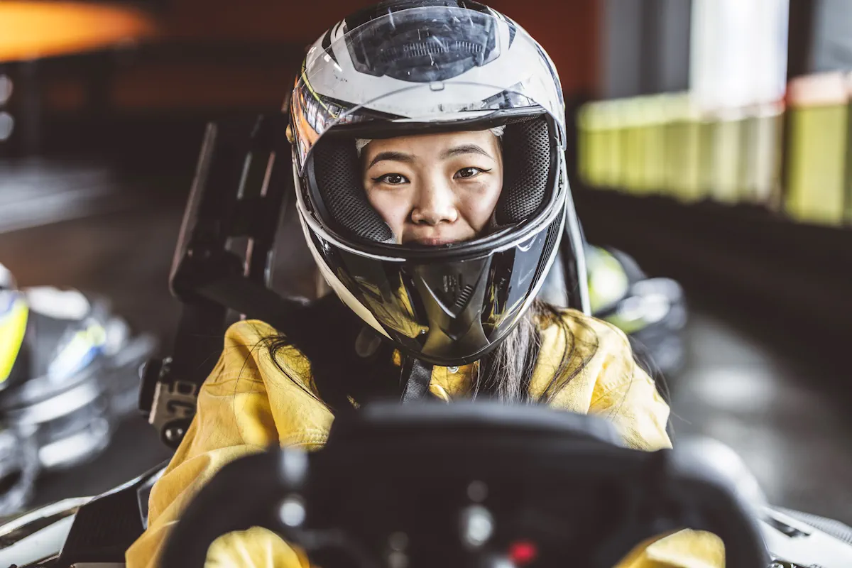 Une femme pilote de F1